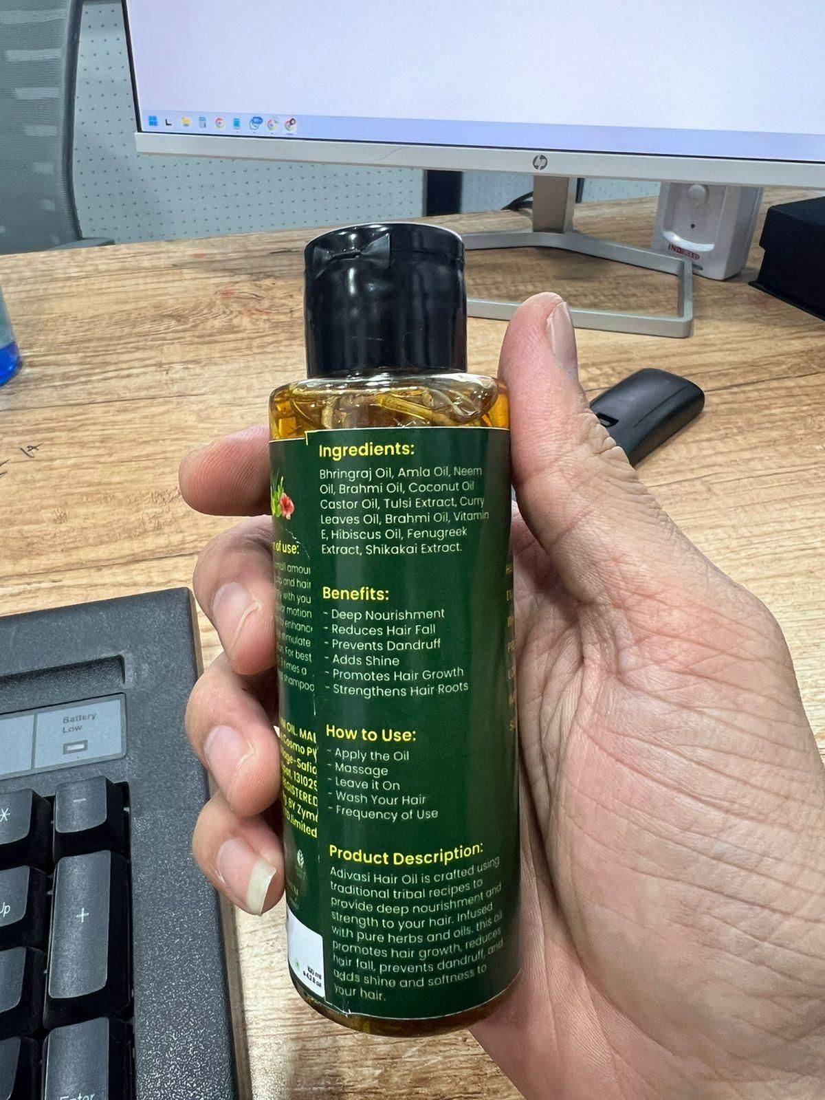 ADIVASI JEEVA SANJEEVINI HAIR OIL BUY 1 GET 1