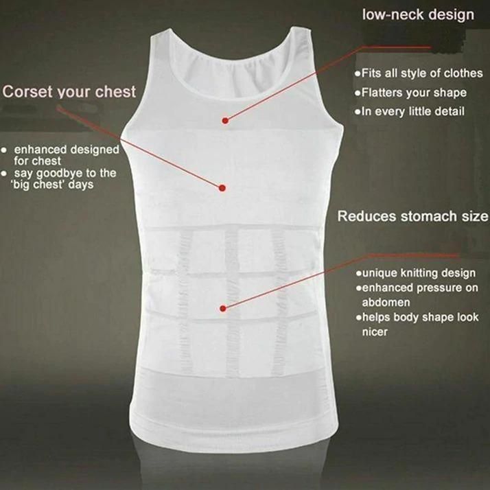 🏋️♂️ Men’s Solid Compression Flexvest – Power, Style & Comfort in One!