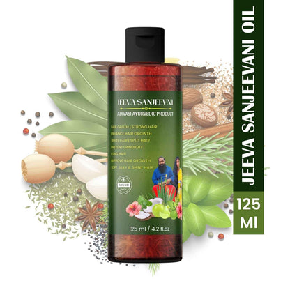 ADIVASI JEEVA SANJEEVINI HAIR OIL BUY 1 GET 1